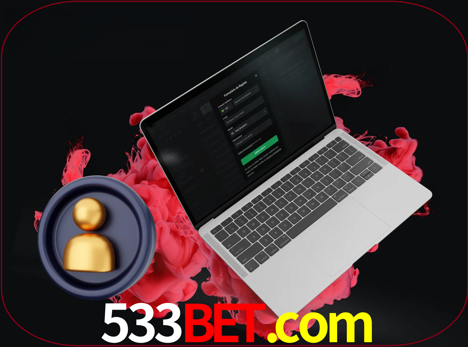 No cabeçalho do site 533bet, clique no botão que o levará a um formulário especial onde terá de introduzir as suas informações actuais.